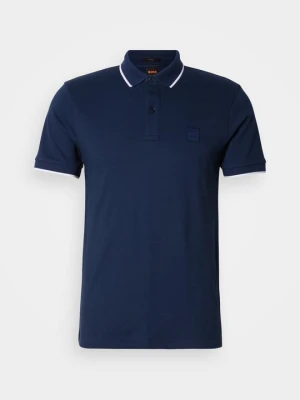 Koszulka polo Boss granatowy
