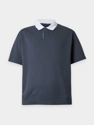Koszulka polo Boss granatowy