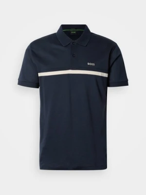 Koszulka polo Boss granatowy