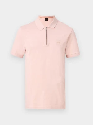 Koszulka polo Boss jasnoróżowy