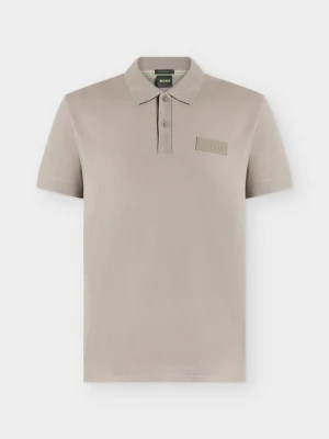 Koszulka polo Boss jasnozielony