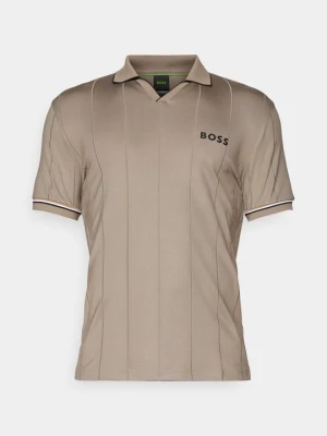 Koszulka polo Boss jasnozielony