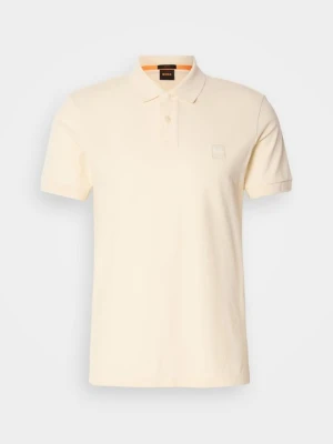 Koszulka polo Boss jasnożółty