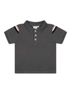 Koszulka polo Boss szary