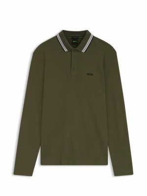 Koszulka polo Boss zielony