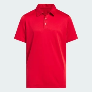 Koszulka POLO BOYS PERFORMANCE SHORT SLEEVE Adidas Collegiate Red