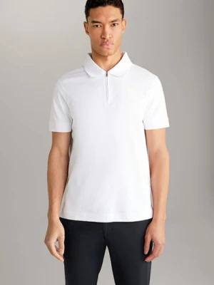 Koszulka polo Brizio w kolorze białym Joop
