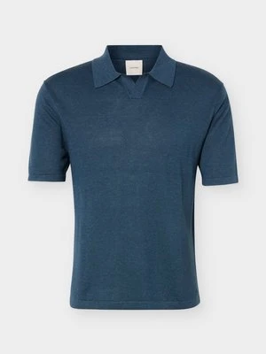 Koszulka polo Calvin Klein niebieski