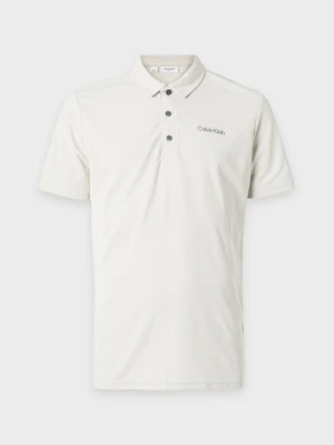 Koszulka polo Calvin Klein beżowy