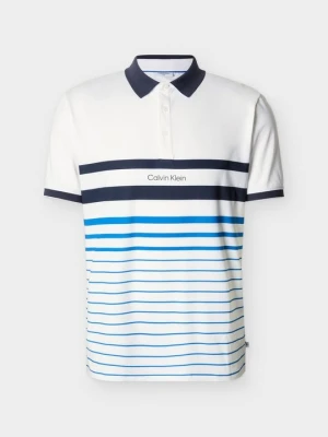 Koszulka polo Calvin Klein biały