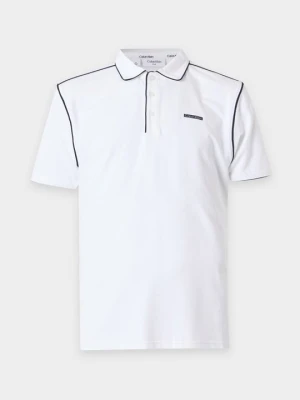 Koszulka polo Calvin Klein biały