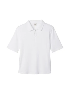 Koszulka polo Calvin Klein biały