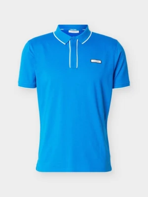 Koszulka polo Calvin Klein błękit królewski