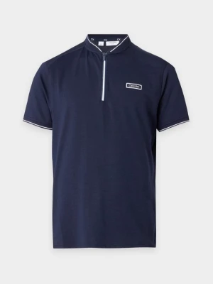 Koszulka polo Calvin Klein szafirowy