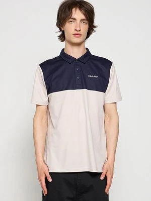 Zdjęcie produktu Koszulka polo Calvin Klein beżowy