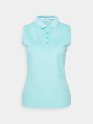 Koszulka polo Calvin Klein jasnoniebieski