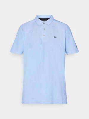 Koszulka polo Calvin Klein jasnoniebieski