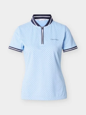 Koszulka polo Calvin Klein jasnoniebieski