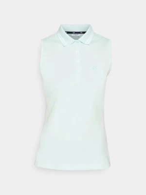 Koszulka polo Calvin Klein jasnoniebieski