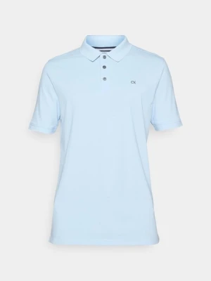 Koszulka polo Calvin Klein jasnoniebieski