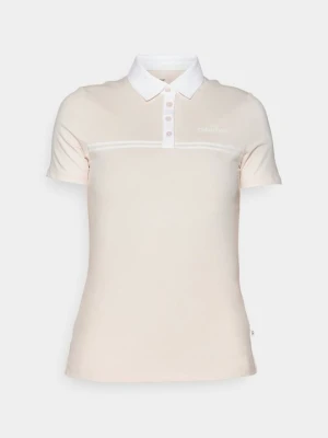 Koszulka polo Calvin Klein jasnoróżowy