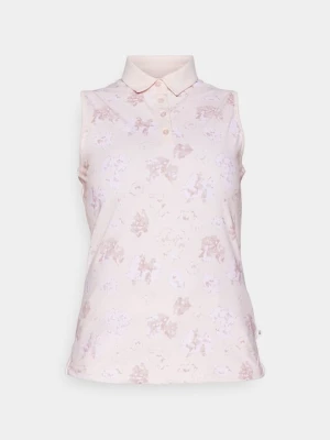 Koszulka polo Calvin Klein jasnoróżowy