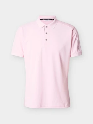 Koszulka polo Calvin Klein jasnoróżowy