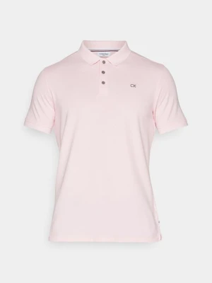 Koszulka polo Calvin Klein jasnoróżowy