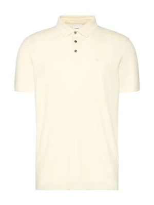 Koszulka polo Calvin Klein jasnożółty