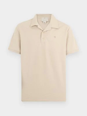Koszulka polo Calvin Klein Jeans beżowy