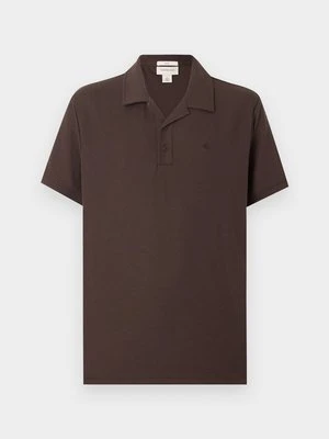 Koszulka polo Calvin Klein Jeans brązowy