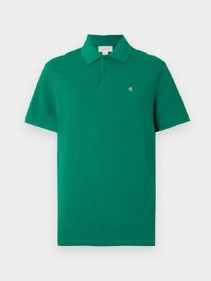 Koszulka polo Calvin Klein Jeans zielony