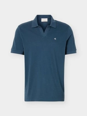 Koszulka polo Calvin Klein Jeans granatowy