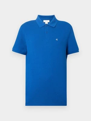 Koszulka polo Calvin Klein Jeans niebieski