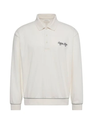 Koszulka polo Calvin Klein Jeans beżowy