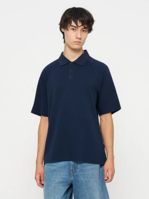 Koszulka polo Calvin Klein Jeans granatowy