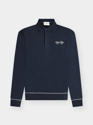 Koszulka polo Calvin Klein Jeans granatowy