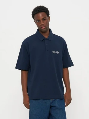 Koszulka polo Calvin Klein Jeans granatowy