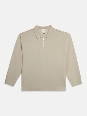 Koszulka polo Calvin Klein Jeans mleczny