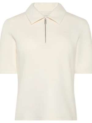 Koszulka polo Calvin Klein mleczny