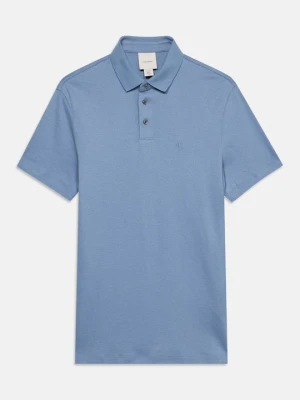 Koszulka polo Calvin Klein niebieski
