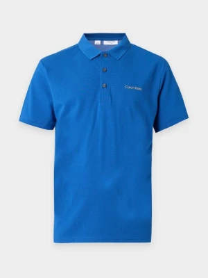 Koszulka polo Calvin Klein niebieski