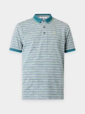 Koszulka polo Calvin Klein petrol
