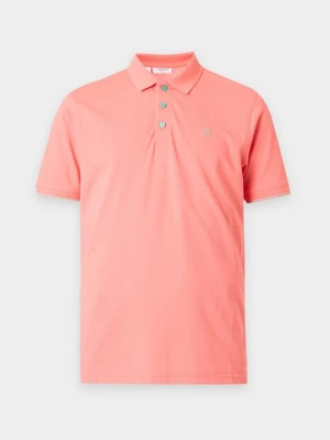 Koszulka polo Calvin Klein pomarańczowy