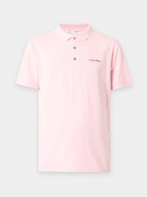 Koszulka polo Calvin Klein różowy
