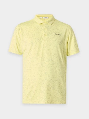 Koszulka polo Calvin Klein żółty