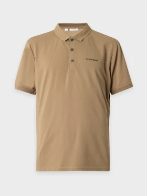 Koszulka polo Calvin Klein żółty