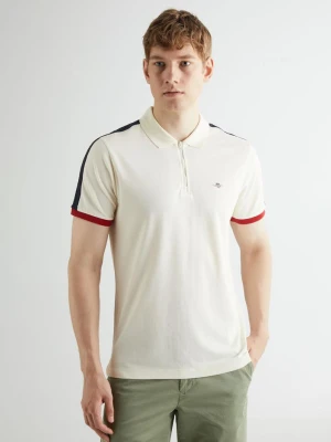 Koszulka Polo Color-Block Half zip Pique GANT