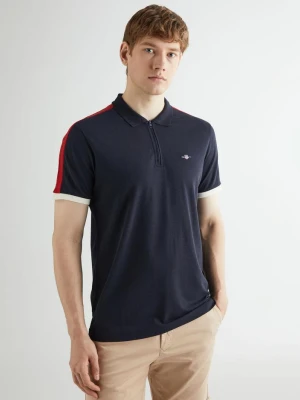 Zdjęcie produktu Koszulka Polo Color-Block Half zip Pique GANT