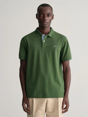 Koszulka polo contrast z bawełnianej piki GANT